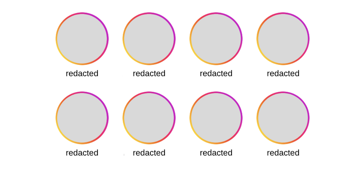 The eight story icons from the email